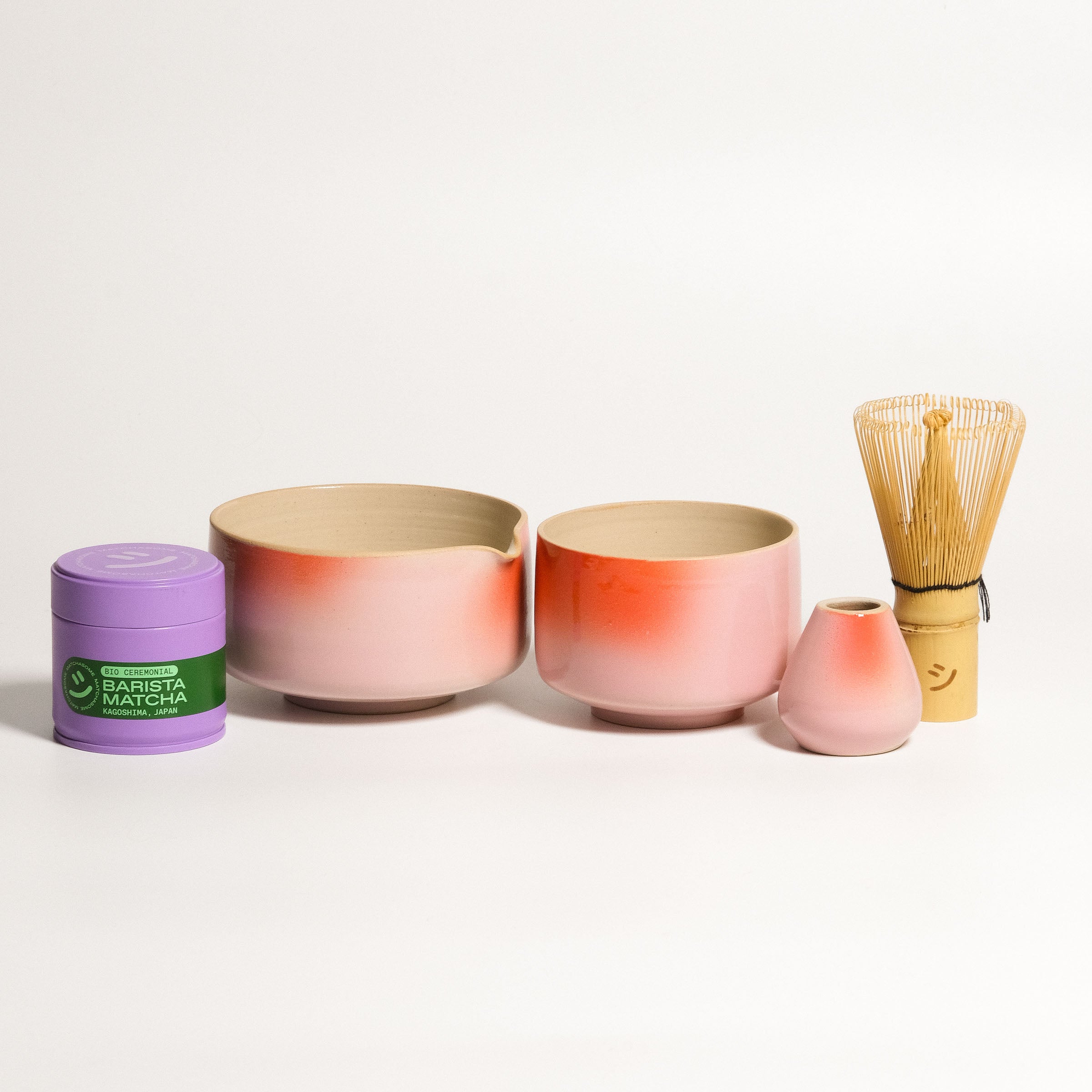 Matcha Set - Farbverlauf - Zeremonieller Matcha