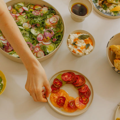 Frühstück Teller - Creme