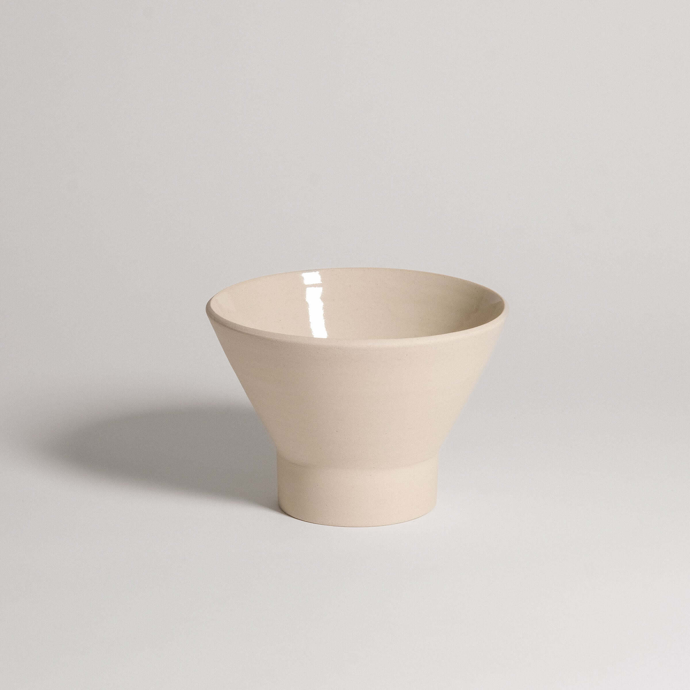 Ikebana Vase - Creme