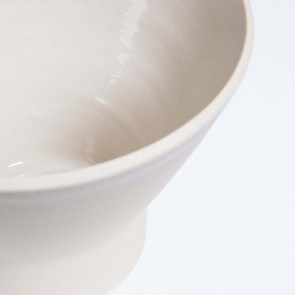 Ikebana Vase - Creme